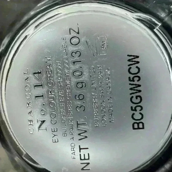 Burberry Eye Colour Crème ~ Charcoal (114) ~ NEW in box! - Picture 8 of 10